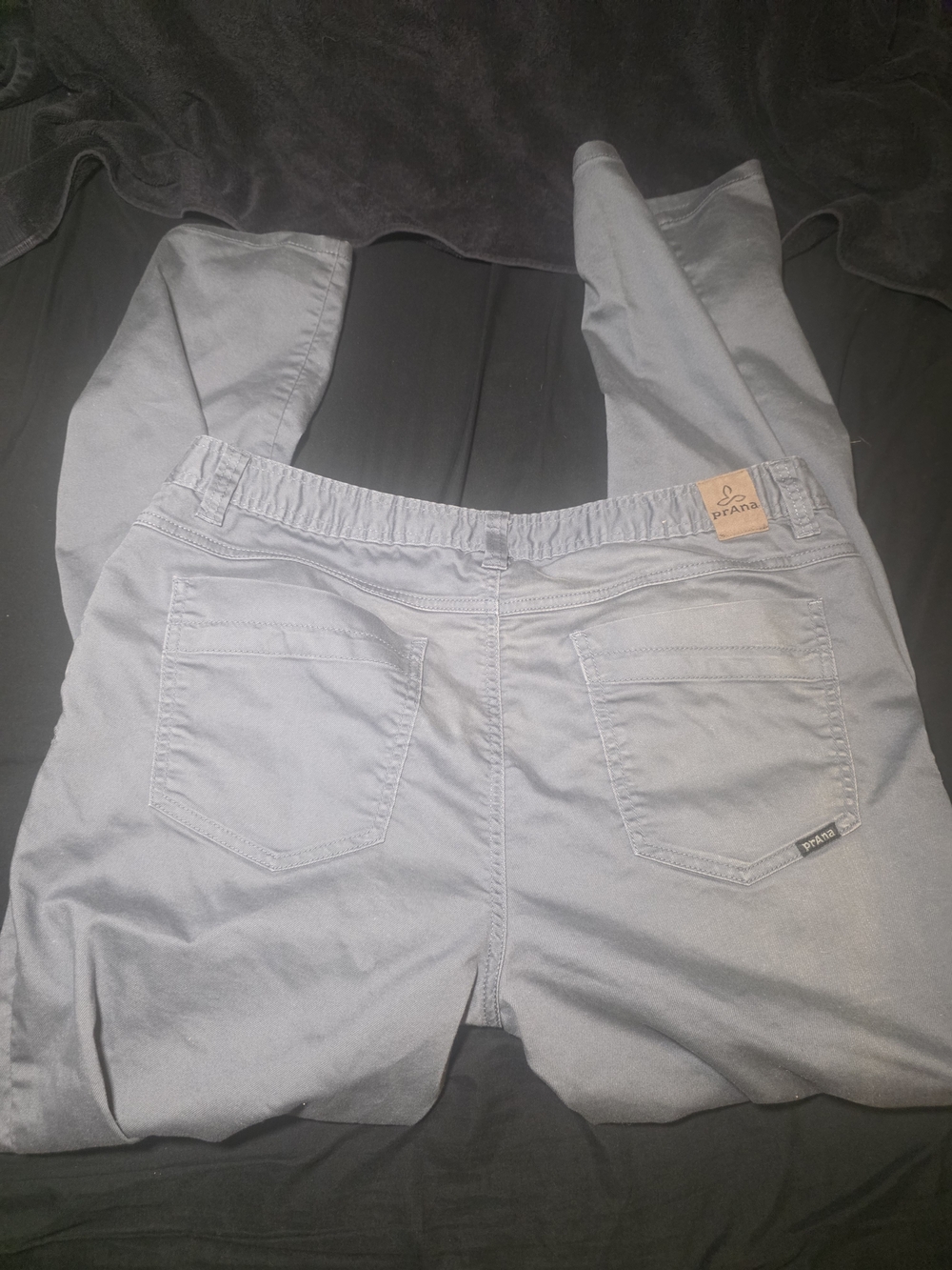prAna Men’s Gray Stretch Casual Pants